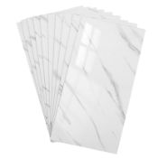 RRP £35.99 Cabilock 10-Pack Marble Peel and Stick Wall Tiles