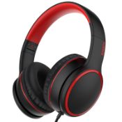RRP £16.79 RORSOU R10 On-Ear Headphones with Microphone