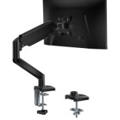 RRP £20.43 WALI Single Monitor Arm for 13-34 inch Screens (GSMP001N), Black