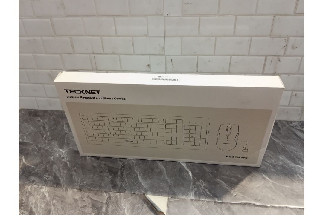 Tecknet TECKNET Wireless Keyboard and Mouse Set, Ergonomic 2.4G Cordless ...