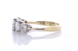 18ct Yellow Gold Five Stone Diamond Ring 2.00 Carats
