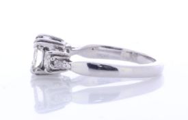 14ct White Gold Diamond Ring (1.03) 1.59 Carats
