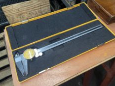 Asimeto 12" Dial Caliper with Case