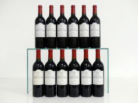 12 bts Ch. Bel-Air La Royère 1999 owc Premières Côtes de Blaye hf/i.n, vsl bs