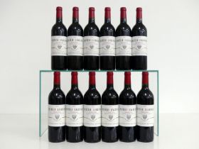 12 bts Ch. Lagrange 2001 owc Pomerol hf, vsl bs