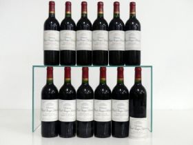 12 bts Ch. Haut-Bages Liberal 1996 owc Pauillac Grand Cru Classé i.n, 1 loose label
