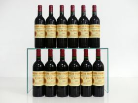 12 bts Ch. Figeac 2000 owc St-Émilion 1er Grand Cru Classé 10 hf, 2 hf/i.n