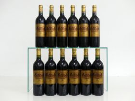 12 bts Ch. Batailley 2001 owc Pauillac Grand Cru Classé 6 hf, 4 hf/i.n, 2 i.n, vsl stl