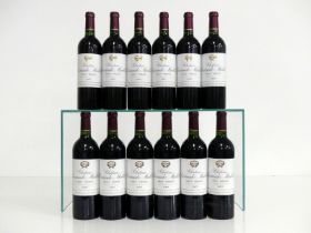 12 bts Ch. Sociando-Mallet 1997 owc Haut-Médoc 11 i.n, 1 vts