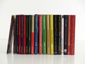 A selection of twenty pocket wine books including Hugh Johnson & Oz Clarke