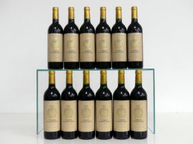 12 bts Ch. Gruaud Larose 2001 owc St-Julien Grand Cru Classé hf/i.n