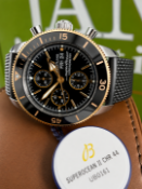 Breitling Superocean Rose Gold Ceramic Automatic Chronograph Watch