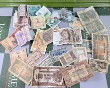 Various Examples of International Currencies In Note Form