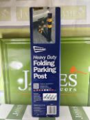 Heavy Duty Folding Parking Post