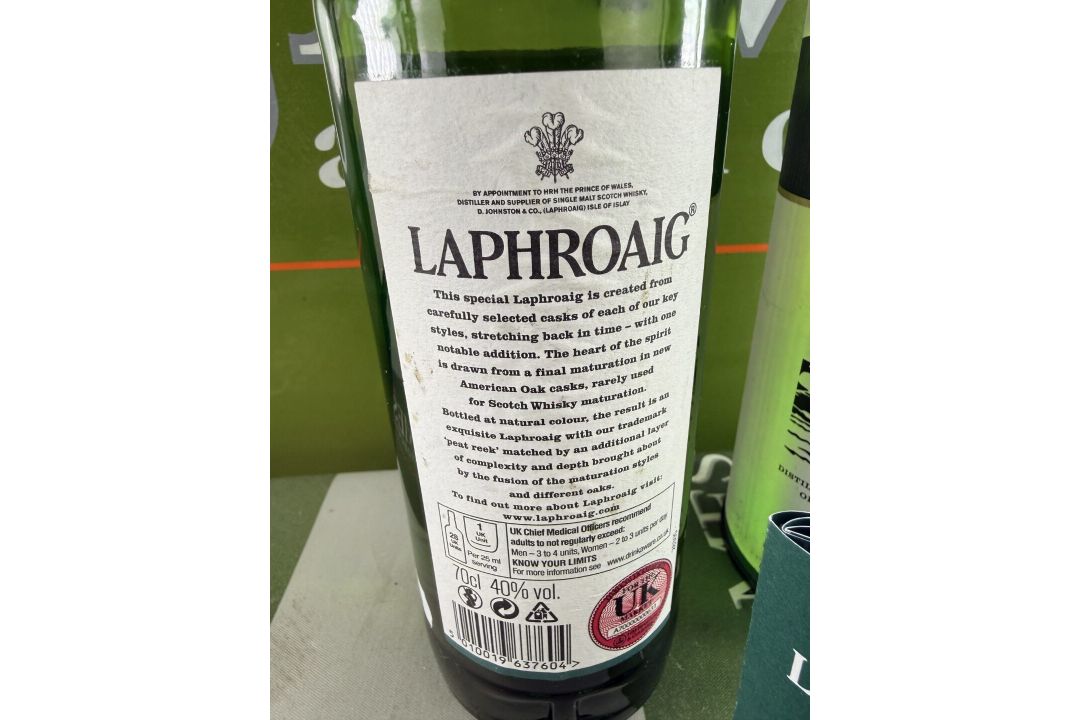 70cl bottle of Laphroaig Select Whiskey & Tube Box - Image 4 of 4