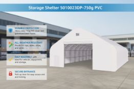 Unused Storage Shelter 5010023DP-750g PVC (Location: North Highlands, CA)