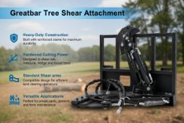 Unused Skid Steer Tree shear (Location: Elkton, MD)