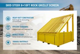 Unused Skid Steer 8*10FT Rock Grizzly Screen (Location: North Highlands, CA)