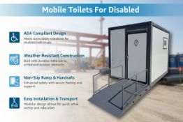 Unused Mobile Toilets For Disabled (Location: North Highlands, CA)