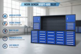 Unused Work Bench H10FT-40D Blue (Location: North Highlands, CA)