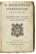 Sophronius Eusebius Hieronymus. D.