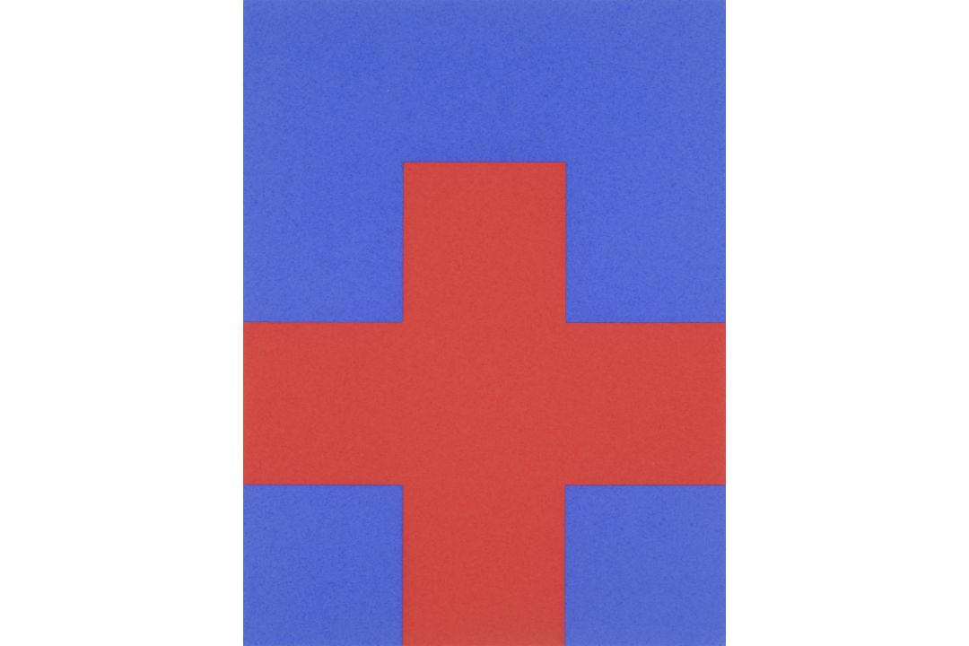 Aurélie Nemours. Hommage à Otto Freundlich II. 1989.