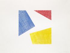 François Morellet. (1926 - 2016 Cholet). 4 carrés. 1992.
