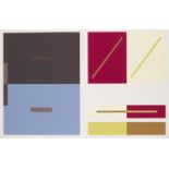 Josef Albers 3 Arbeiten. o.T. 1973.