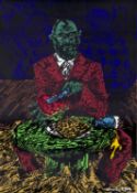 Jörg Immendorff.  (1945 Bleckede -