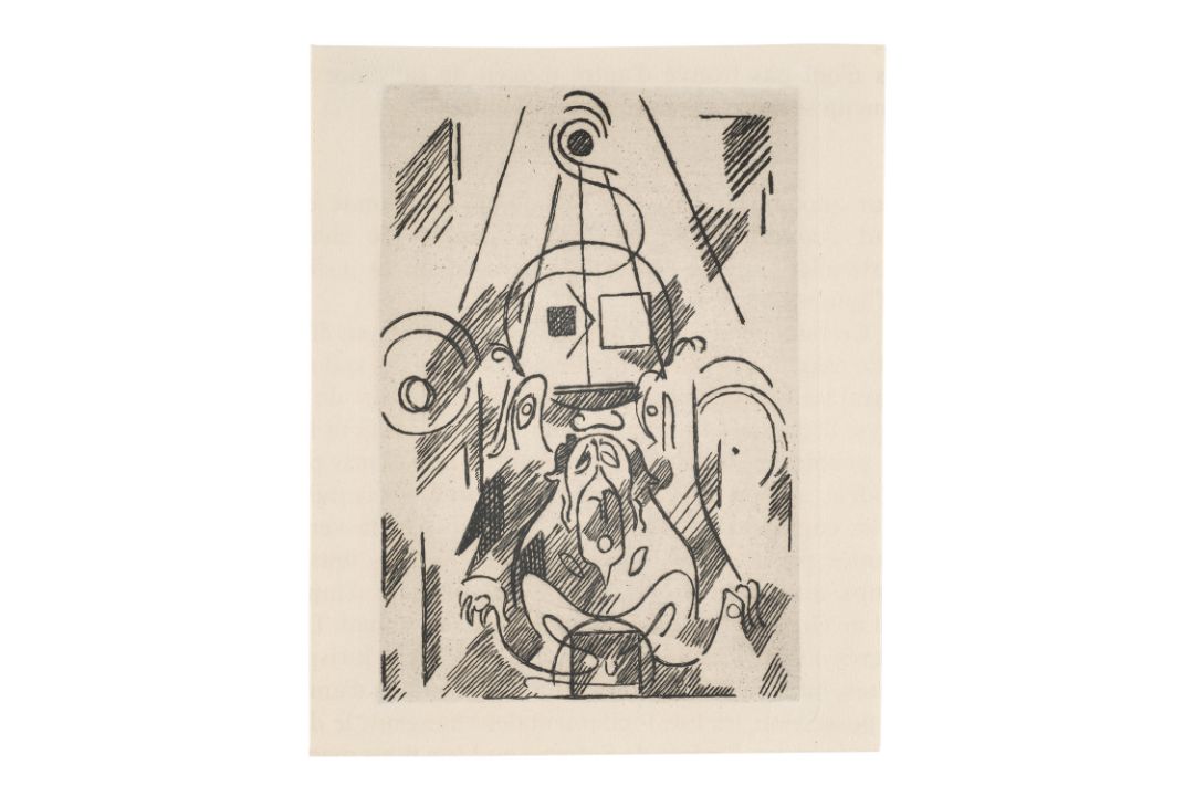 Albert Gleizes 19 Arbeiten aus: Pensées sur L`homme et dieu. 1950.
