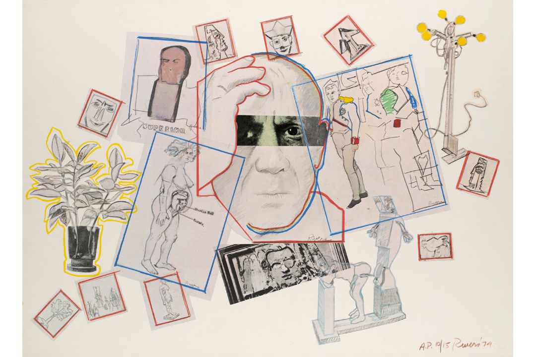 Larry Rivers o.T. (aus: Hommage à Picasso).