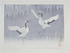 Toshi Yoshida, Dance of Eternal Love, Snow Scene