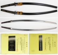 Shinto Katana Mumei attributed to Arihira *