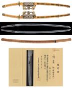 Koto Katana Mumei, attributed to Den Osafune Kagemitsu *