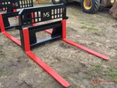 (NEW) HEAVY DUTY M5 PALLET FORKS