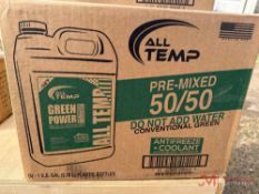 (6) 1 GALLON JUGS OF GREEN POWER COOLANT