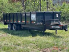 2023 TEXAS PRIDE HYDRAULIC DUMP TRAILER
