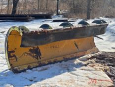 11 SNOW PLOW WITH BOLT ON CUTTING EDGE