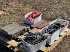 CONTENTS OF PALLET; VARIOUS HAND TOOLS