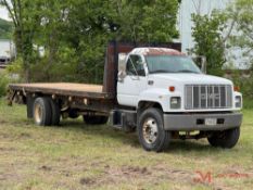 2002 GMC C7500 FLATBED TRUCK