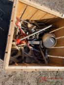 CONTENTS OF CRATE; MISC HAND TOOL