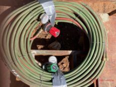 CUTTING TORCH HOSES AND GAUGES