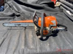 STIHL MS 170 GAS POWERED CHAINSAW WITH BLADE COVER