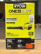 RYOBI 18v/510 CFM BRUSHLESS BLOWER