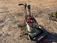 PNEUMATIC OIL PUMP, CART, AND BUCKET