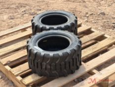 (2) 18X8.50-10 NHS GARDEN MASTER TIRES
