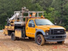 2008 FORD F-550 XL SUPER DUTY ROAD SIGN TRUCK