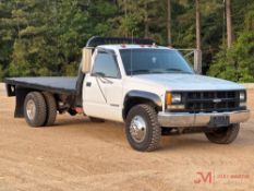 1995 CHEVROLET CHEYENNE 3500 FLATBED TRUCK