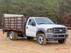 2005 FORD F-550 XL SUPER DUTY FLATBED TRUCK