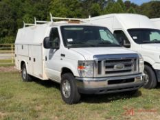 2014 FORD E-350 ENCLOSED SERVICE VAN